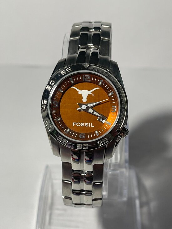Texas Longhorns NCAA Stainless-Steel Women\'s Watch by Fossil NEW main image 5
